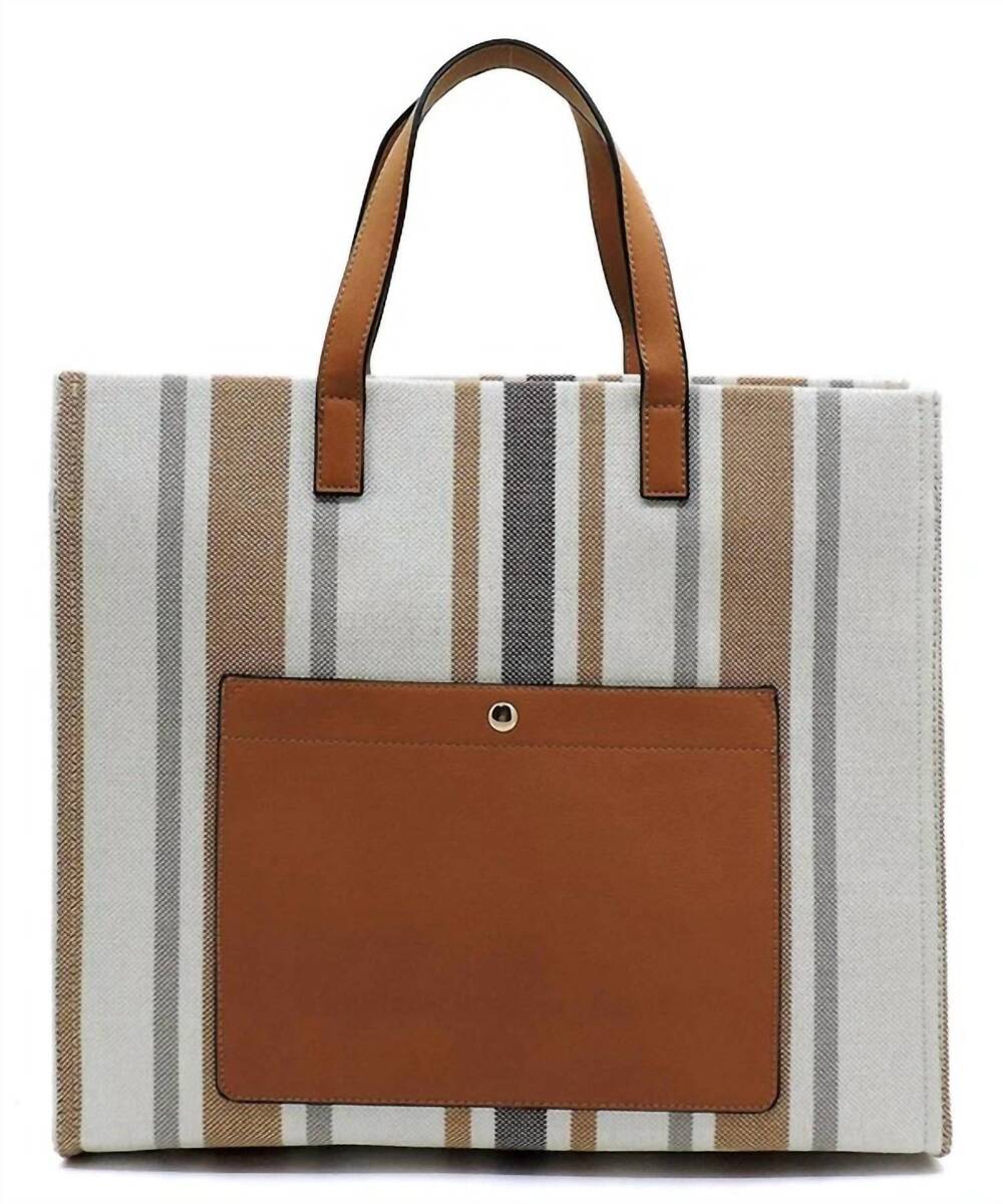 NEW JOIA women's stow away satchel bag in canvas